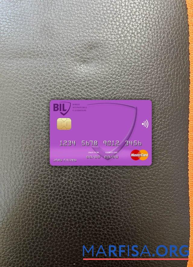 Realistic Canada Internationale pour le Centrafrique bank mastercard photolook FRONT sample